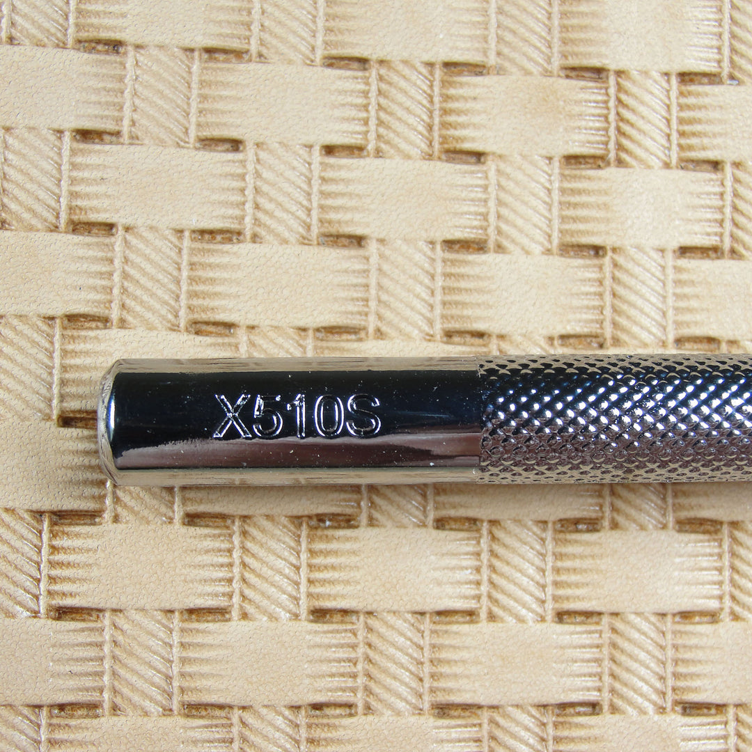 X510S Rope Basket Weave Leather Stamping Tool | Pro Leather Carvers