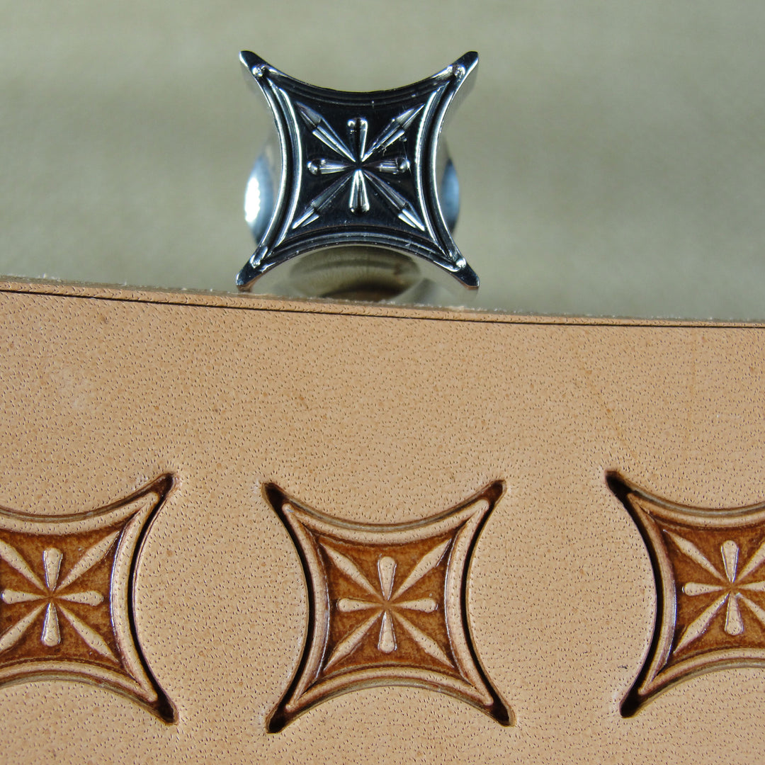 Starburst Box Geometric Leather Stamping Tool | Pro Leather Carvers