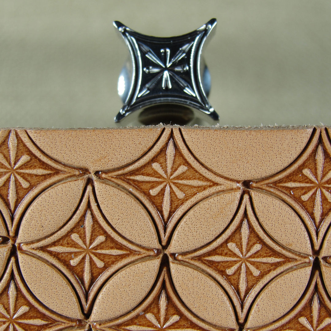 Starburst Box Geometric Leather Stamping Tool | Pro Leather Carvers