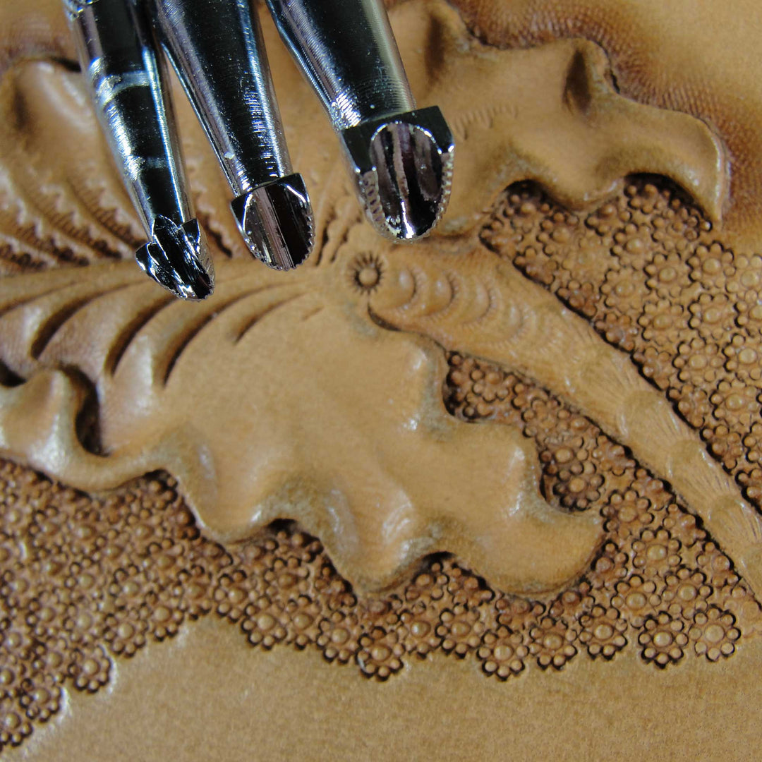 Mule's Foot Leather Stamping Tools 3-Piece Set | Pro Leather Carvers