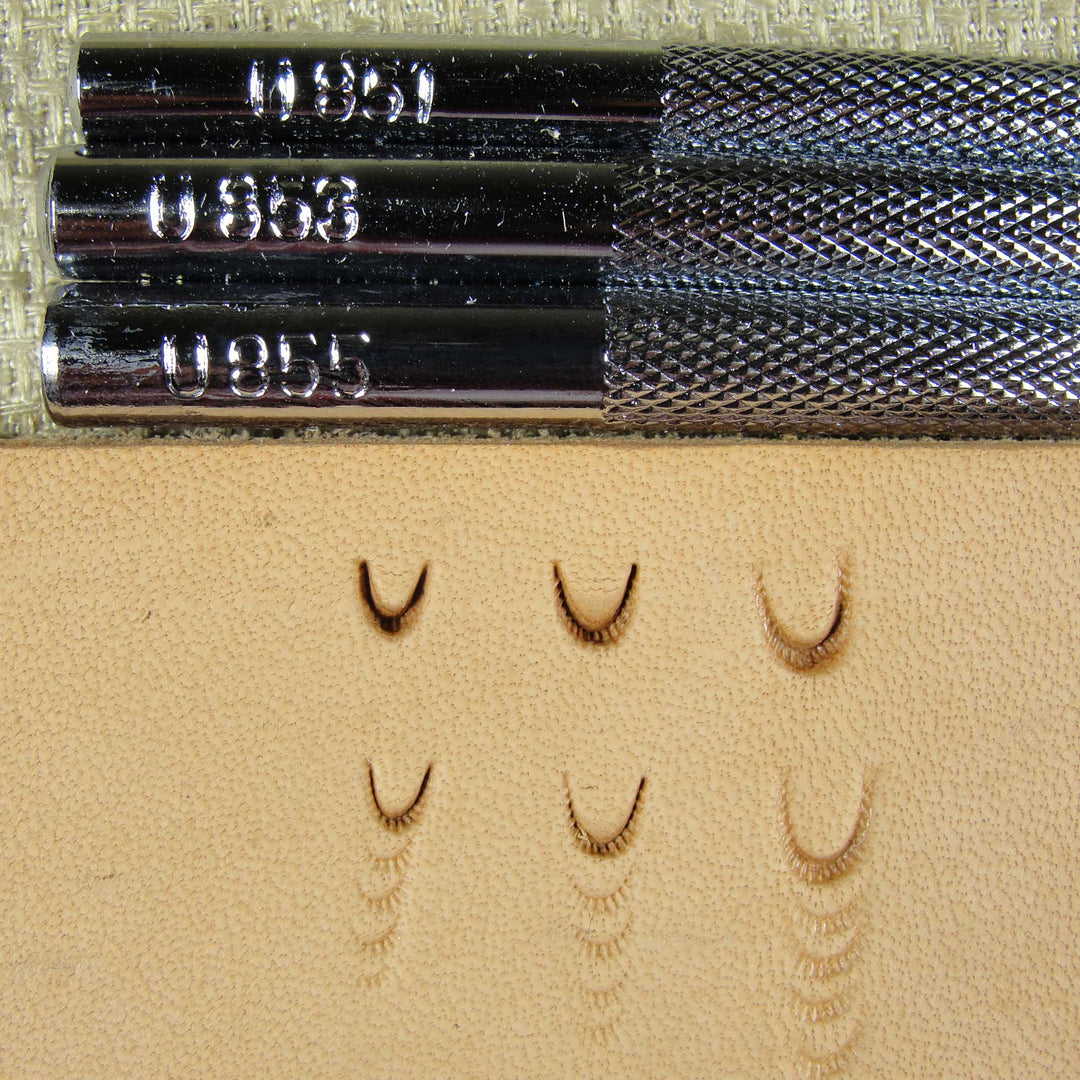 Mule's Foot Leather Stamping Tools 3-Piece Set | Pro Leather Carvers