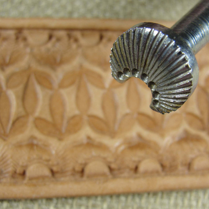 Vintage Craftool Co. #434 7-Seed Border Stamp | Pro Leather Carvers