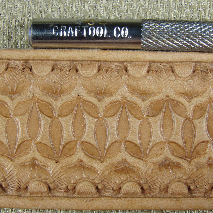 Vintage Craftool Co. #434 7-Seed Border Stamp | Pro Leather Carvers