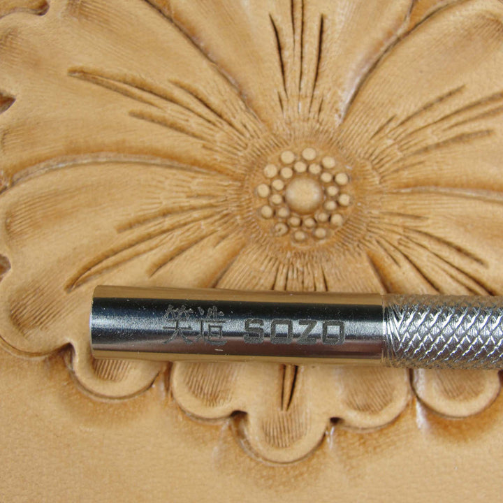 Center Shader Leather Stamp - Stainless Steel | Pro Leather Carvers