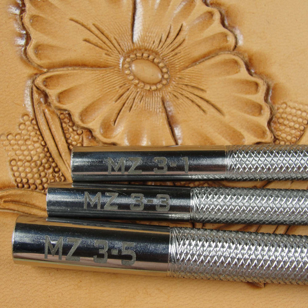 Smooth Thumb Print Set - Stainless Steel | Pro Leather Carvers