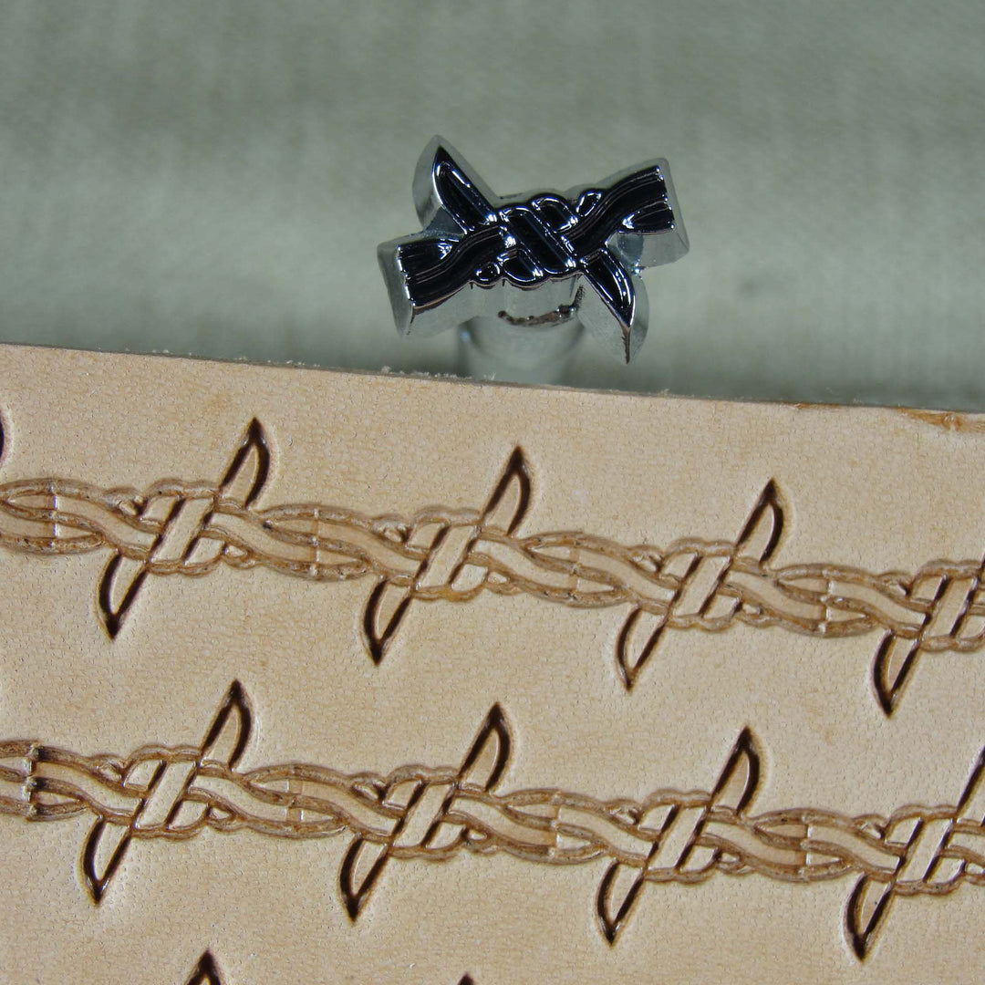 Barbed Wire Border Leather Stamp - US Stamps | Pro Leather Carvers