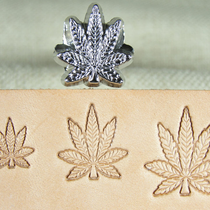 Craftool Hemp Leaf - Leather Stamping Tool | Pro Leather Carvers