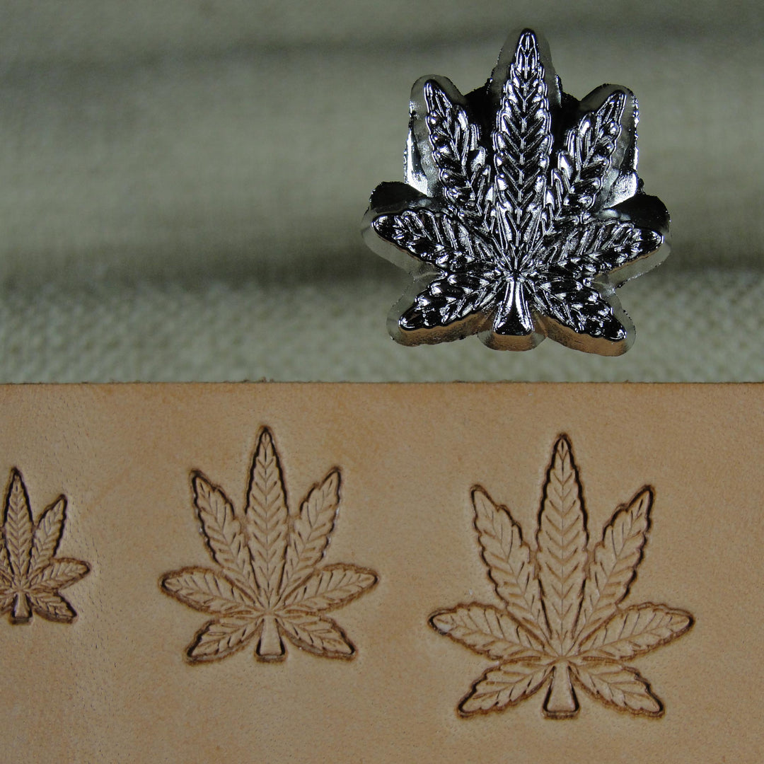 Craftool Hemp Leaf - Leather Stamping Tool | Pro Leather Carvers