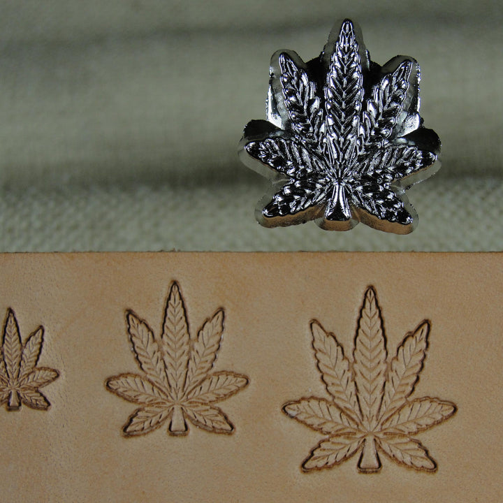 Craftool Hemp Leaf - Leather Stamping Tool | Pro Leather Carvers