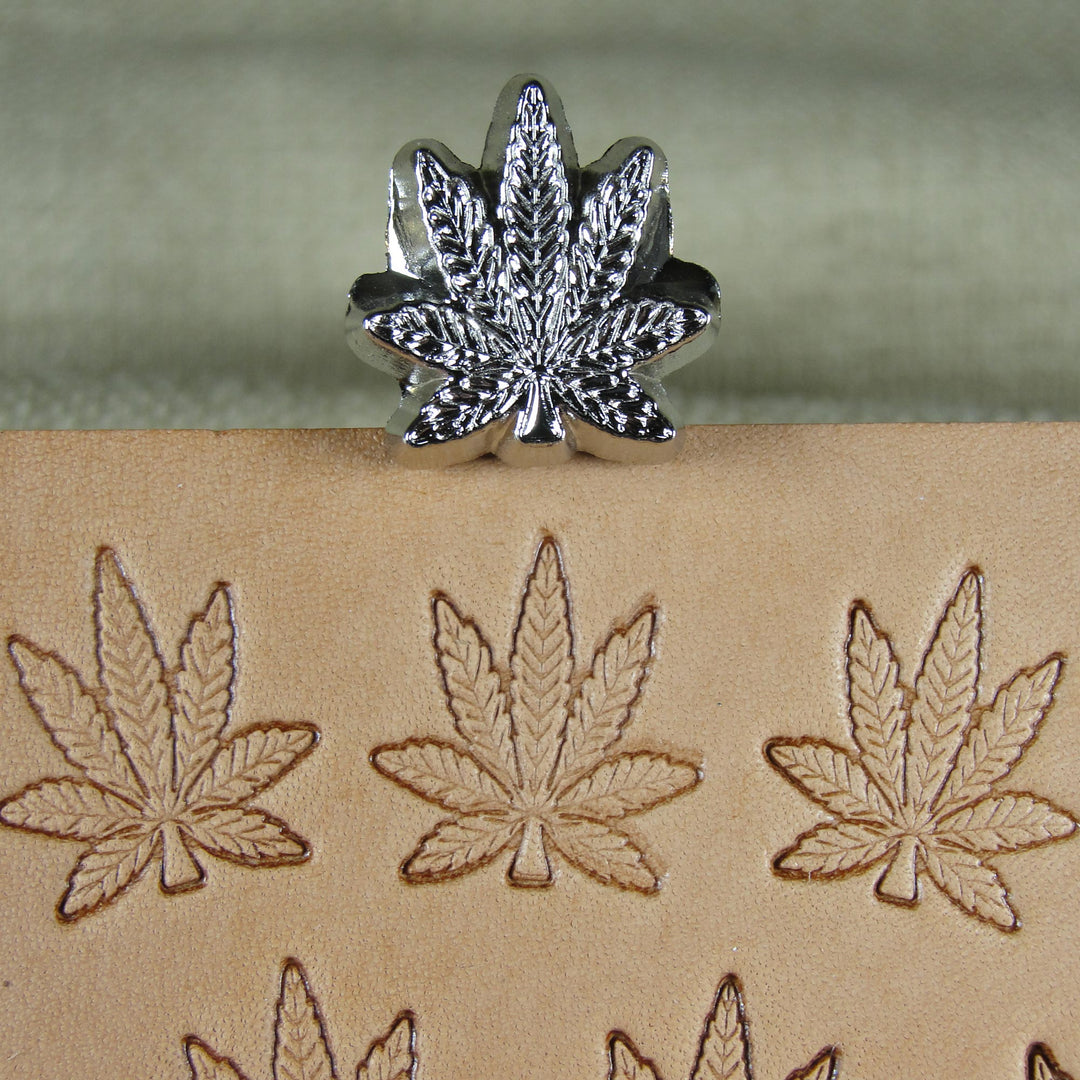 Craftool Hemp Leaf - Leather Stamping Tool | Pro Leather Carvers