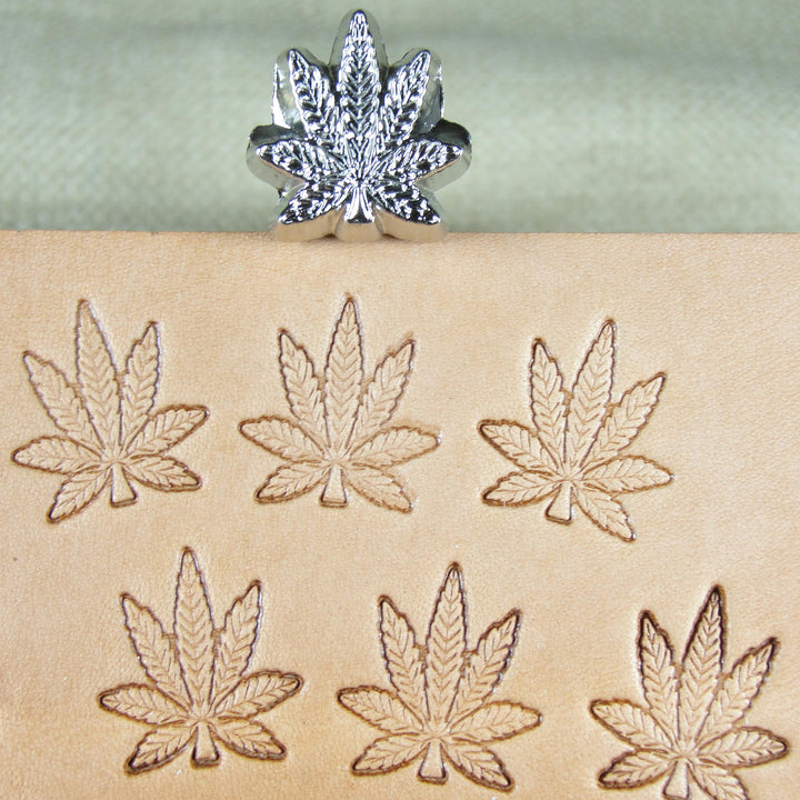 Craftool Hemp Leaf - Leather Stamping Tool | Pro Leather Carvers