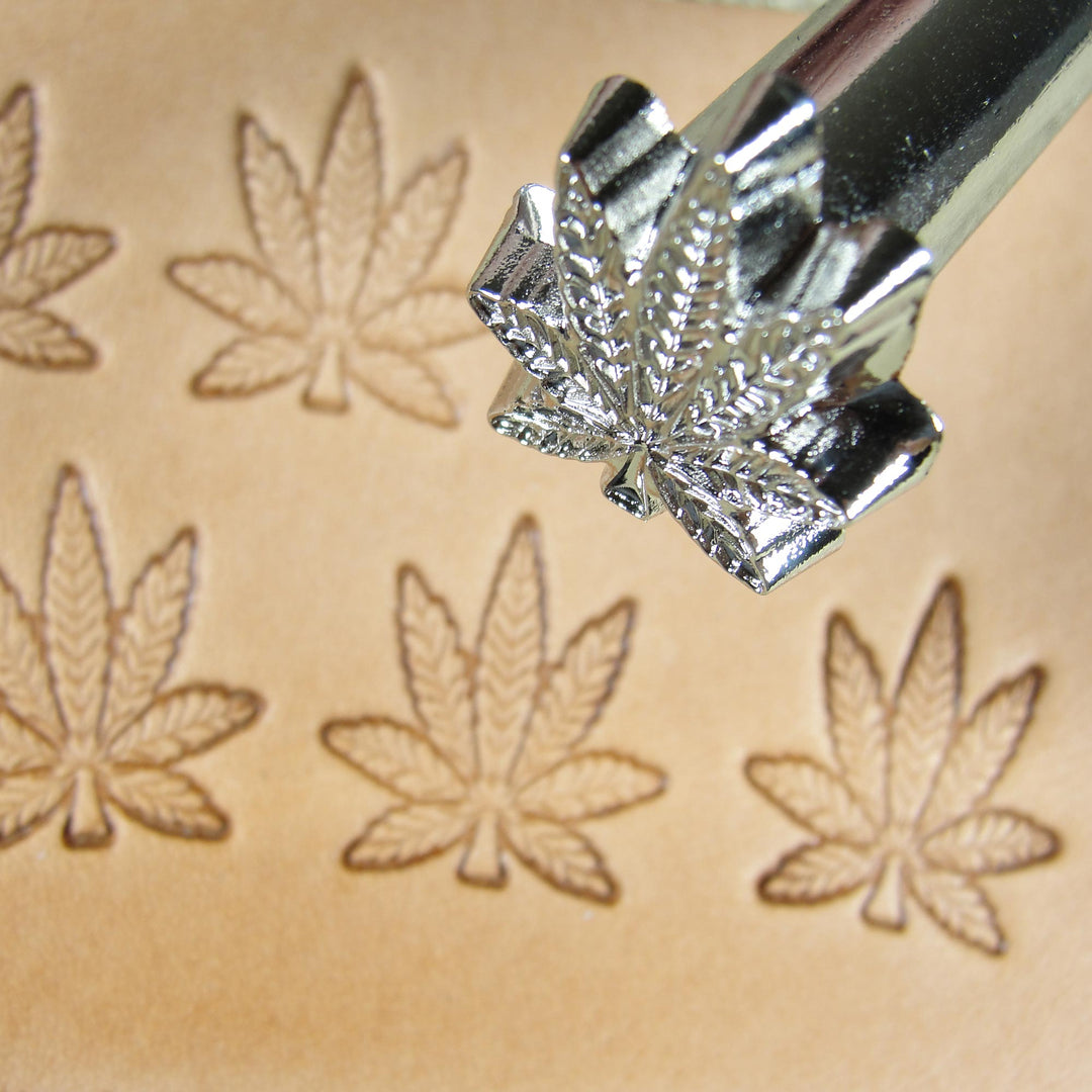 Craftool Hemp Leaf - Leather Stamping Tool | Pro Leather Carvers