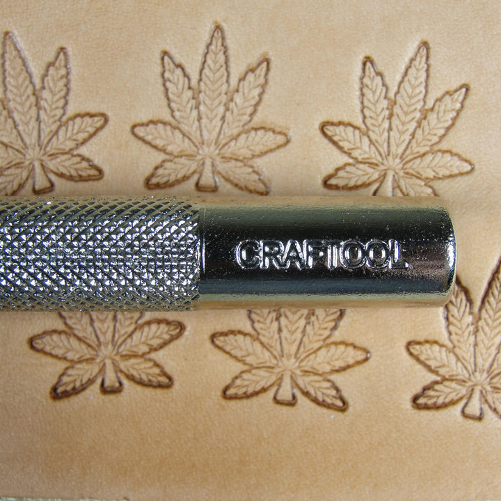 Craftool Hemp Leaf - Leather Stamping Tool | Pro Leather Carvers