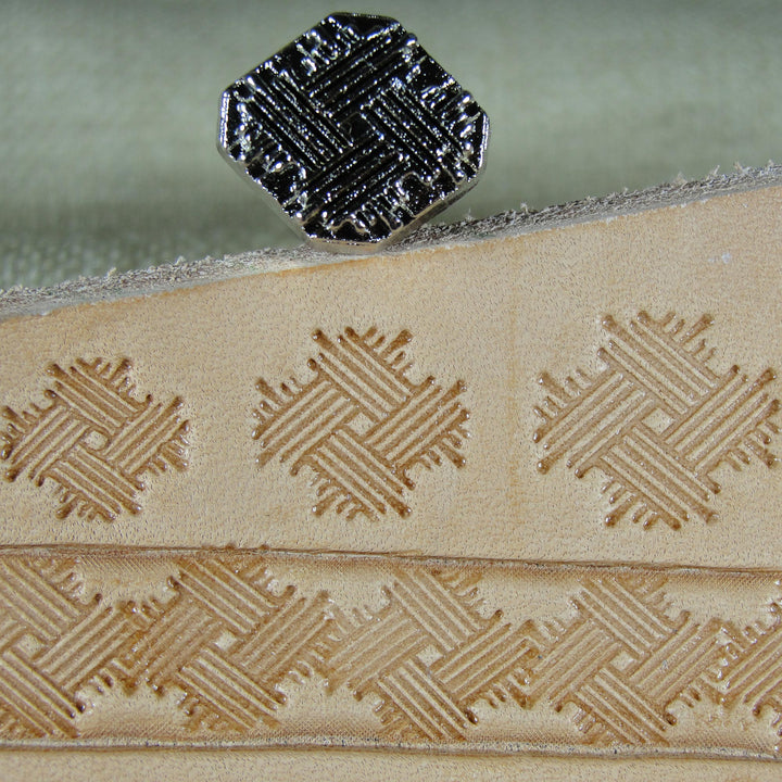 Craftool Weave Background Leather Stamping Tool | Pro Leather Carvers