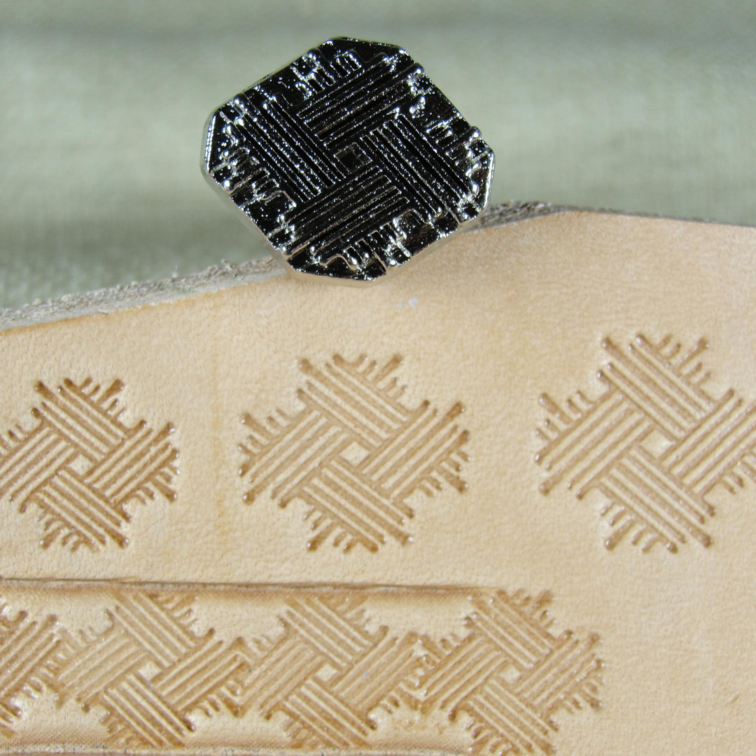 Craftool Weave Background Leather Stamping Tool | Pro Leather Carvers