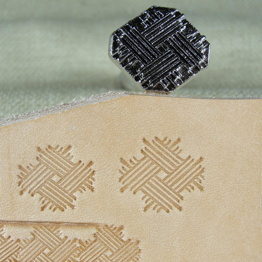 Craftool Weave Background Leather Stamping Tool | Pro Leather Carvers
