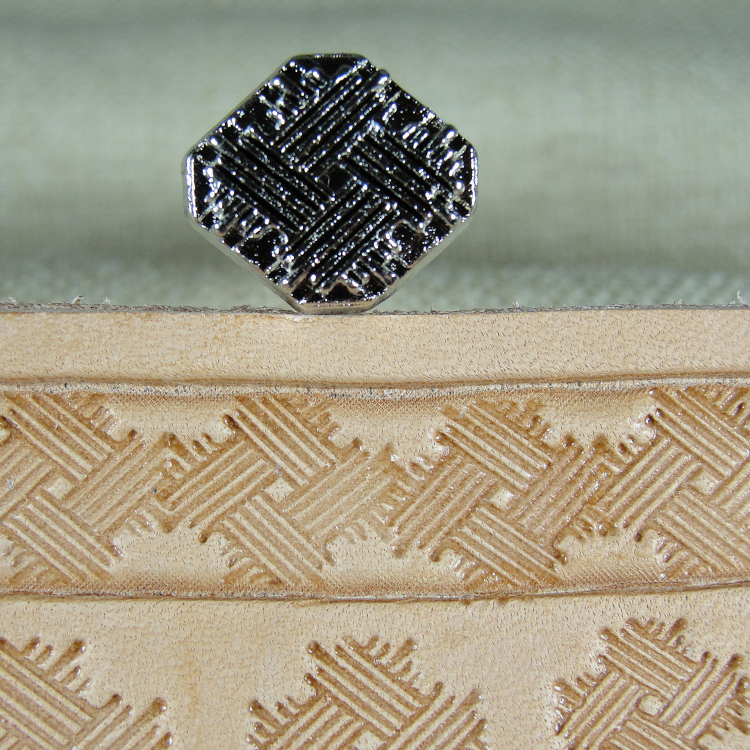 Craftool Weave Background Leather Stamping Tool | Pro Leather Carvers