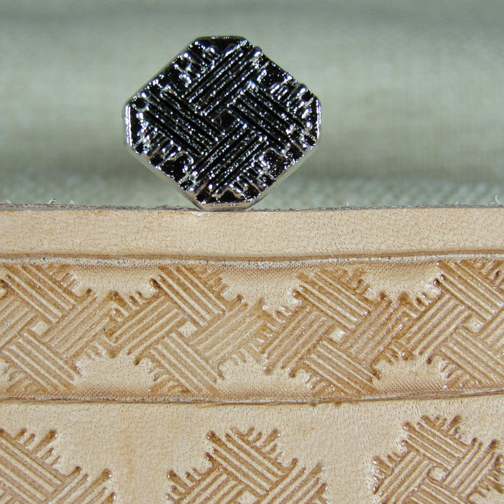 Craftool Weave Background Leather Stamping Tool | Pro Leather Carvers