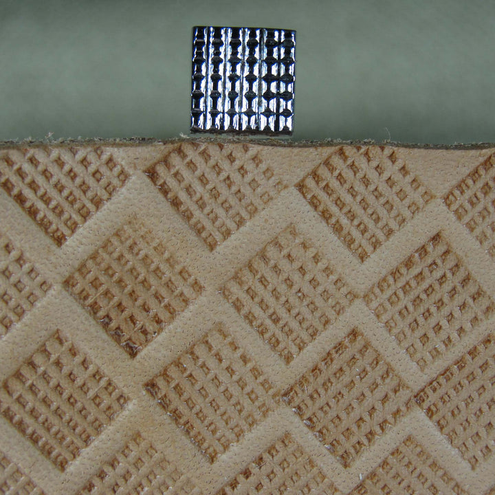 Vintage Leather Tool - Square Geometric Stamp | Pro Leather Carvers
