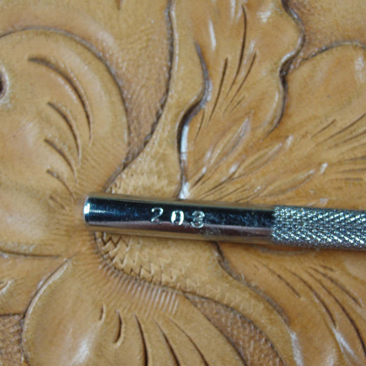 Vintage Craftool Co. #203 Smooth Beveler Stamp | Pro Leather Carvers