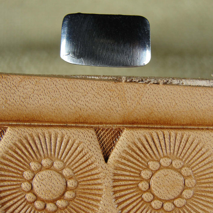 Vintage Craftool Co. #195 Smooth Beveler Stamp | Pro Leather Carvers