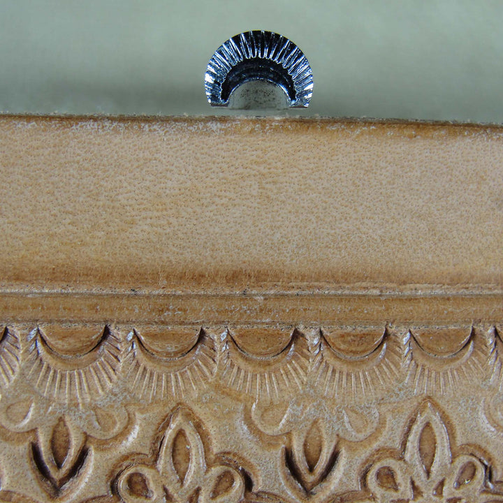 Vintage Craftool Co. #435 Crescent Border Stamp | Pro Leather Carvers