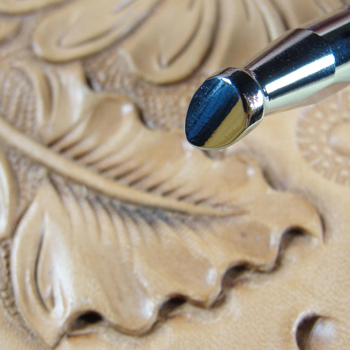 B61 Large Undercut Beveler Leather Stamping Tool | Pro Leather Carvers