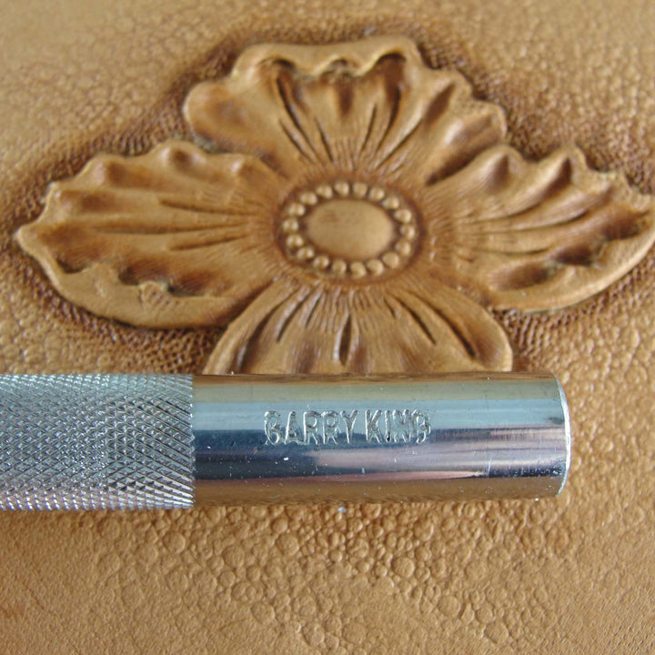 18-Seed Oval Flower Center Leather Stamp | Pro Leather Carvers