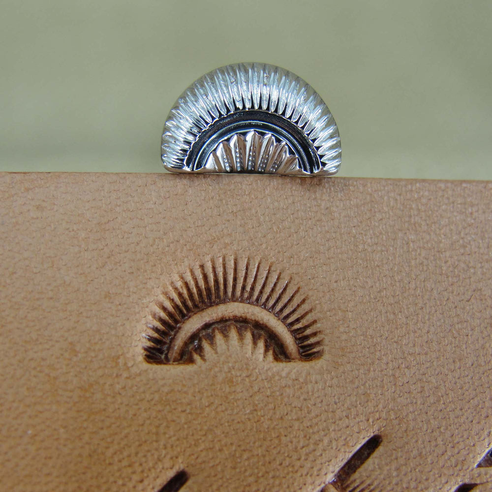 Crescent Border Leather Stamp - Barry King | Pro Leather Carvers