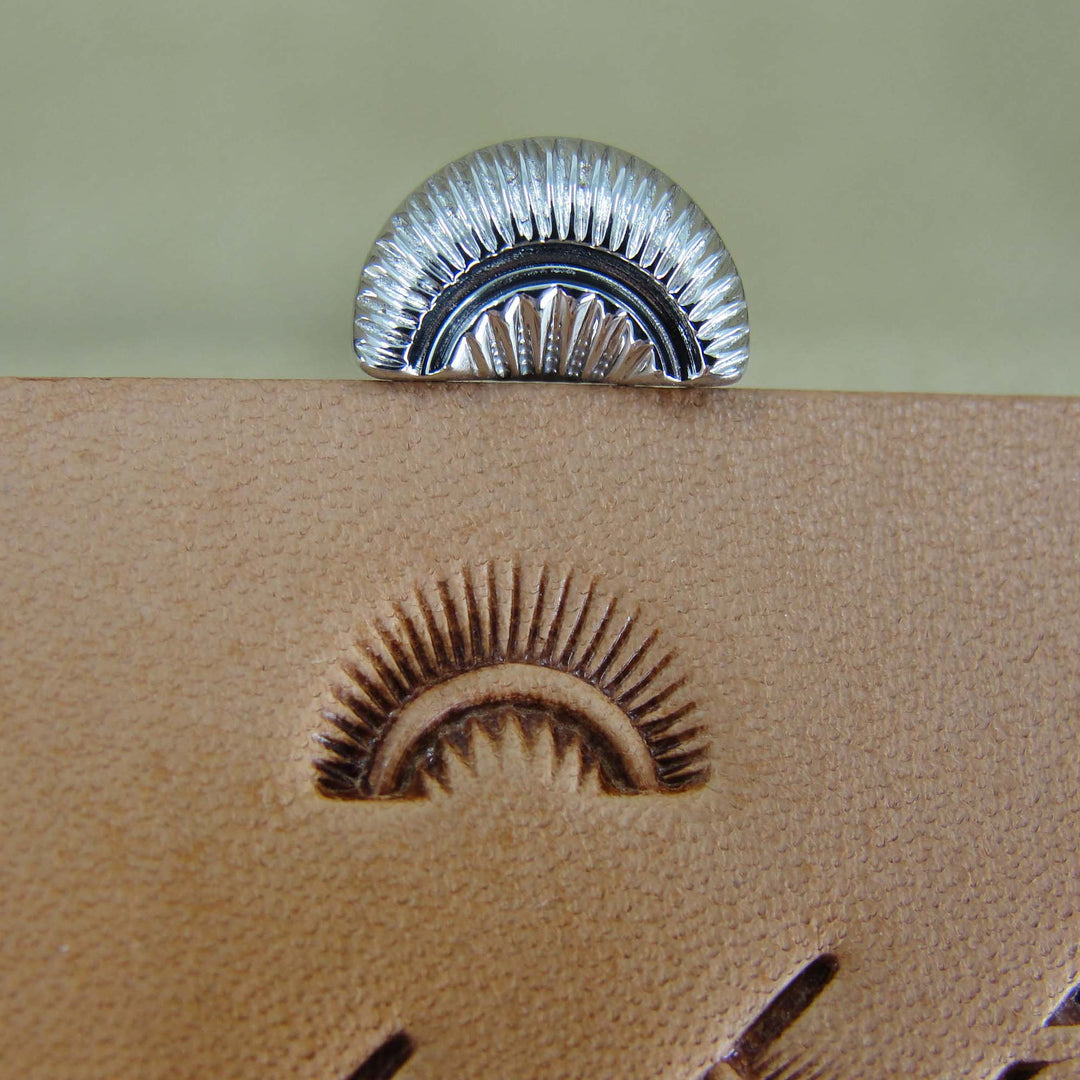 Crescent Border Leather Stamp - Barry King | Pro Leather Carvers