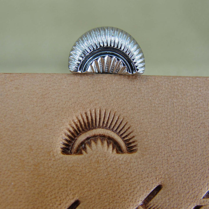 Crescent Border Leather Stamp - Barry King | Pro Leather Carvers