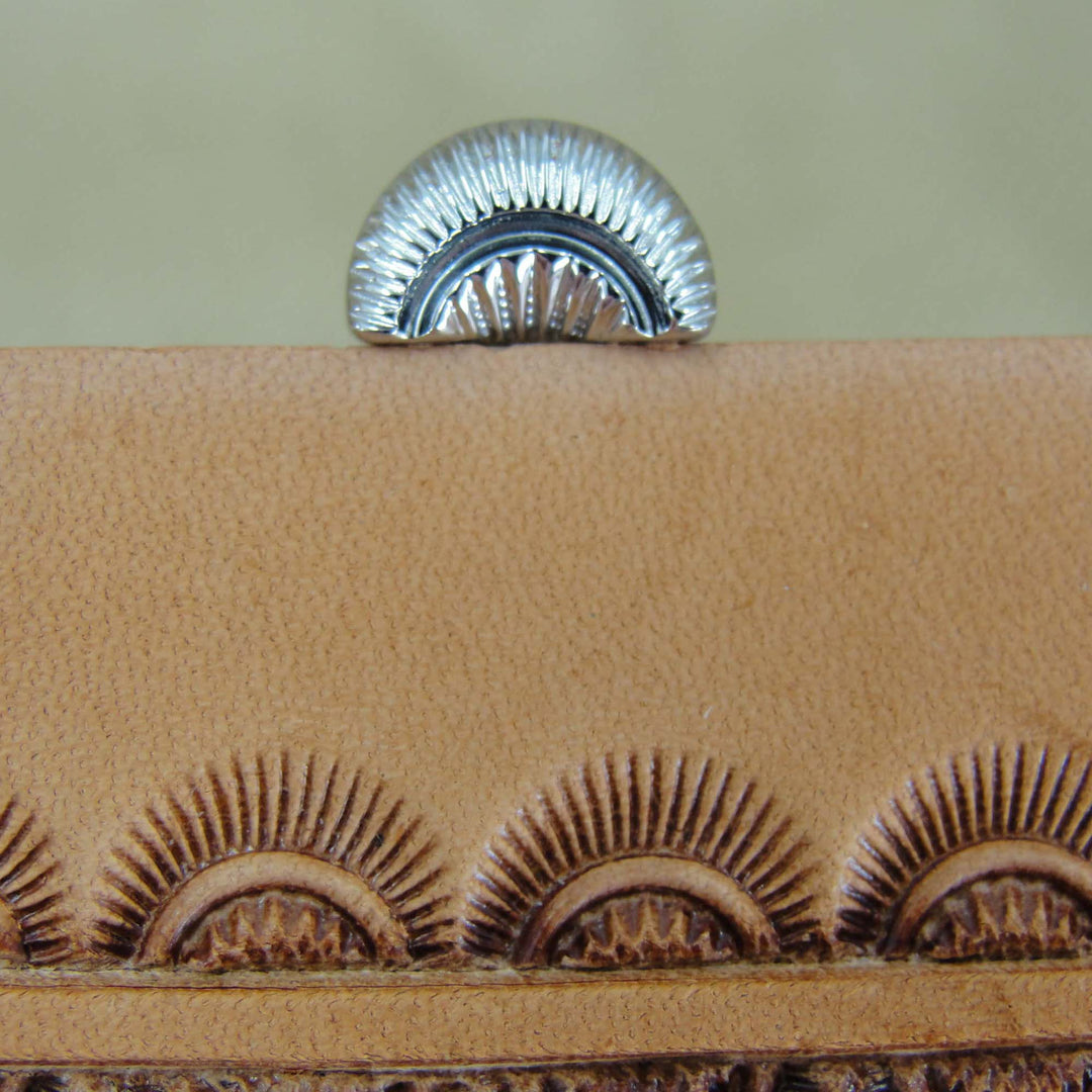 Crescent Border Leather Stamp - Barry King | Pro Leather Carvers