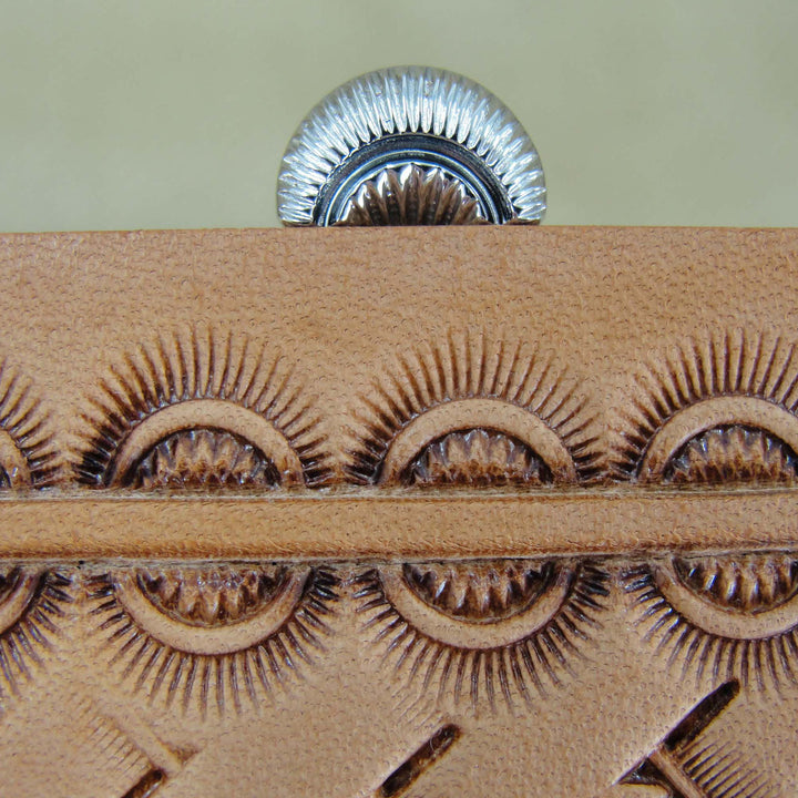 Crescent Border Leather Stamp - Barry King | Pro Leather Carvers
