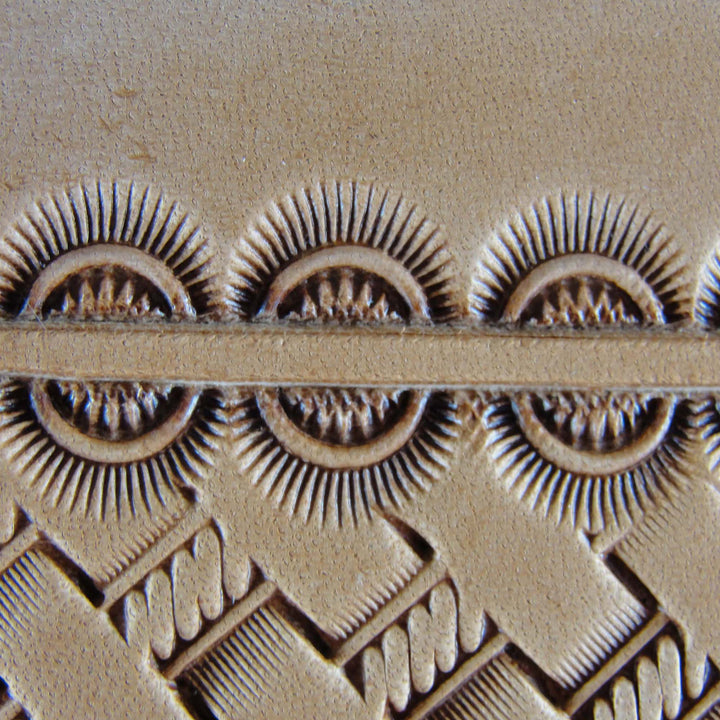 Crescent Border Leather Stamp - Barry King | Pro Leather Carvers