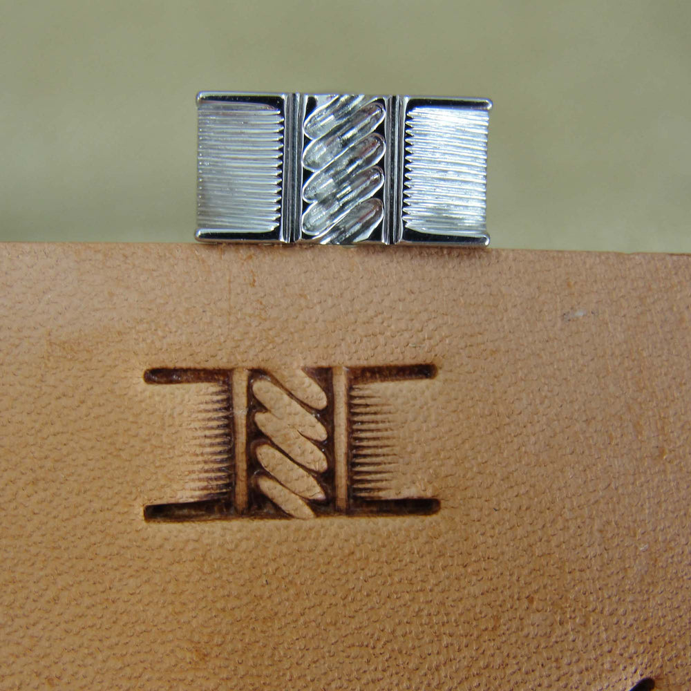 Rope Basket Weave Leather Stamp - Barry King | Pro Leather Carvers