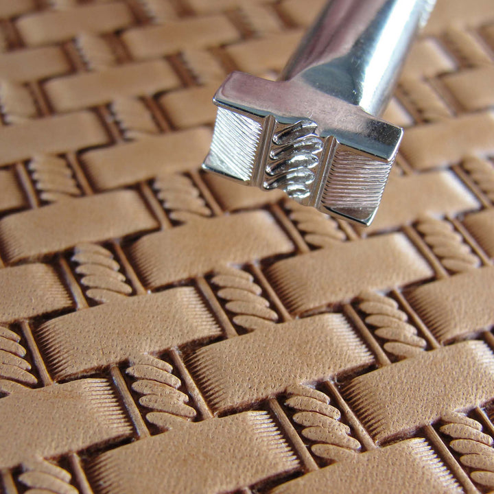 Rope Basket Weave Leather Stamp - Barry King | Pro Leather Carvers