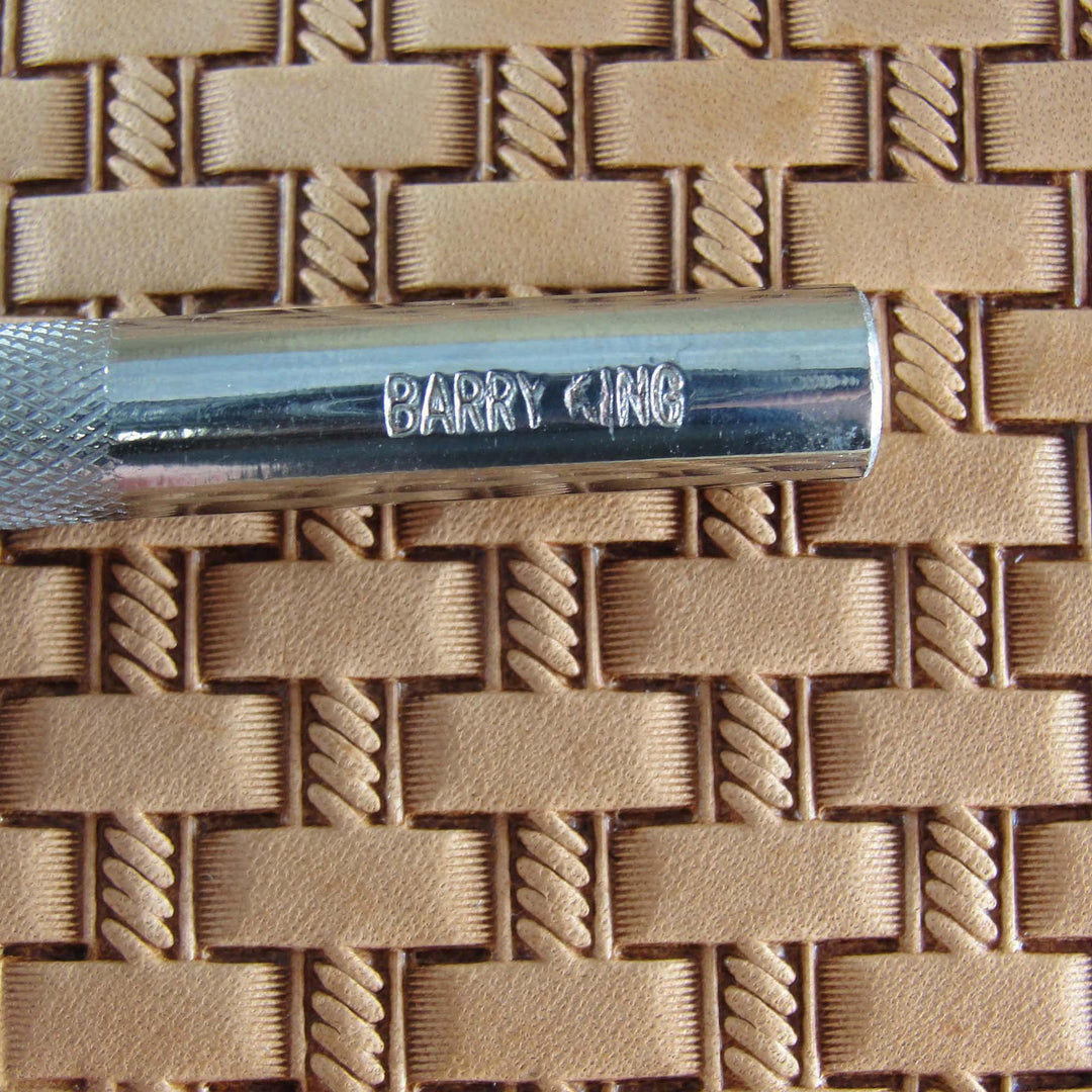 Rope Basket Weave Leather Stamp - Barry King | Pro Leather Carvers