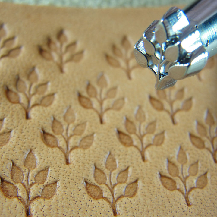 E375 Leaf Branch Leather Stamp - Craft Japan | Pro Leather Carvers