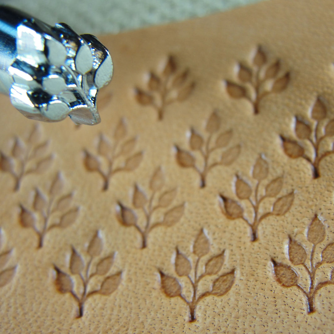 E375 Leaf Branch Leather Stamp - Craft Japan | Pro Leather Carvers