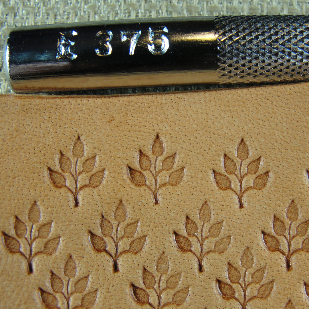 E375 Leaf Branch Leather Stamp - Craft Japan | Pro Leather Carvers