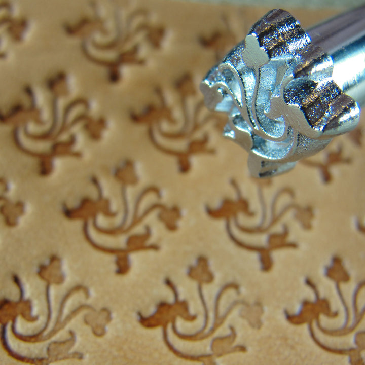 E376 Floral Accent Leather Stamp - Craft Japan | Pro Leather Carvers