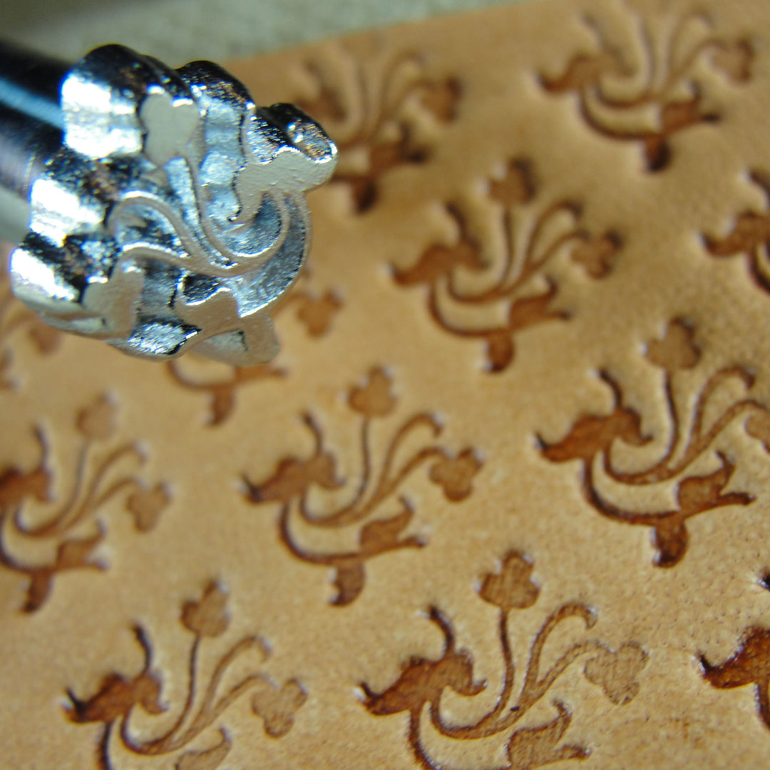 E376 Floral Accent Leather Stamp - Craft Japan | Pro Leather Carvers
