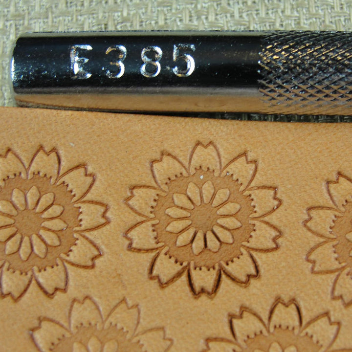 E385 Flower Leather Stamping Tool - Craft Japan | Pro Leather Carvers