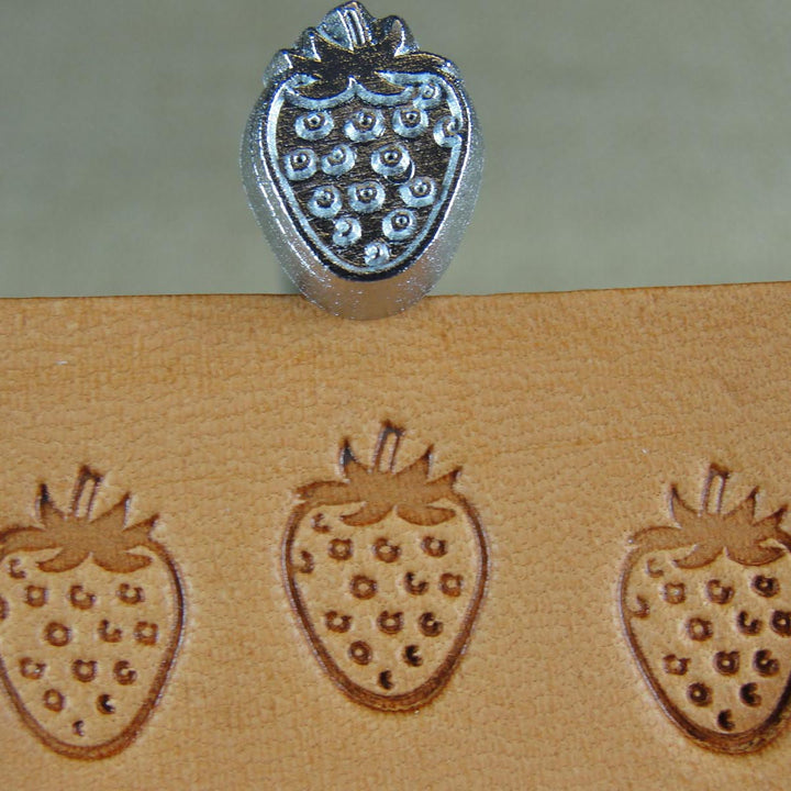 E566 Strawberry Leather Stamping Tool - Japan | Pro Leather Carvers
