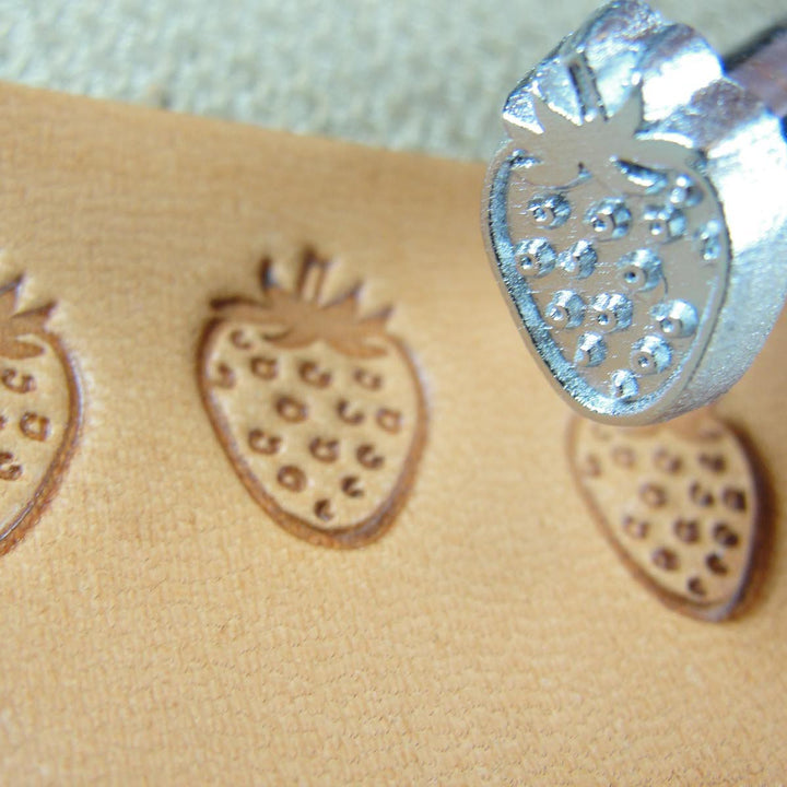 E566 Strawberry Leather Stamping Tool - Japan | Pro Leather Carvers