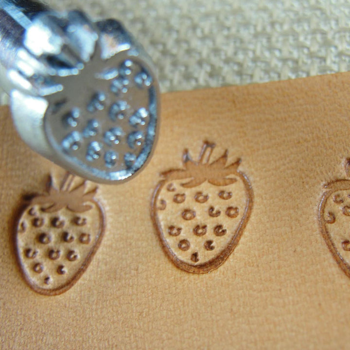 E566 Strawberry Leather Stamping Tool - Japan | Pro Leather Carvers