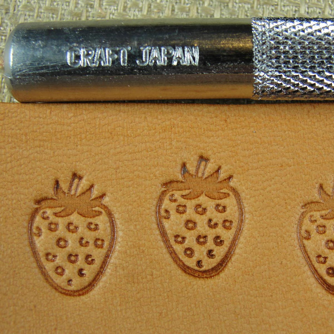 E566 Strawberry Leather Stamping Tool - Japan | Pro Leather Carvers