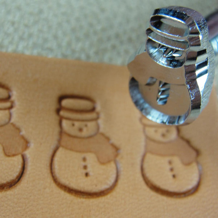 E592 Snowman Leather Stamping Tool - Craft Japan | Pro Leather Carvers