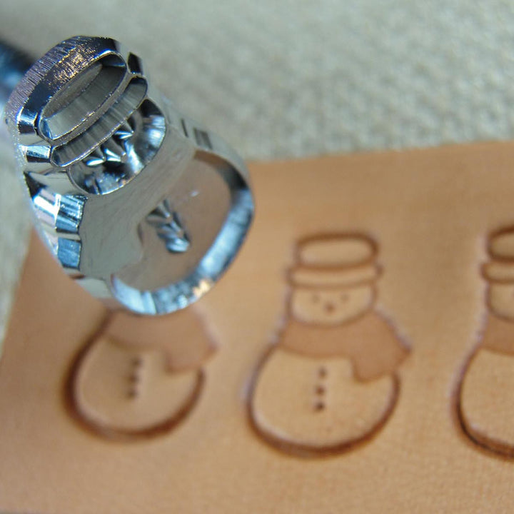E592 Snowman Leather Stamping Tool - Craft Japan | Pro Leather Carvers