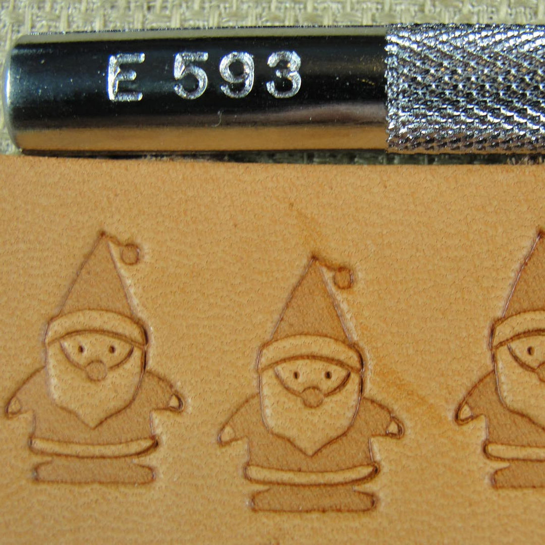 E593 Christmas Santa Gnome Leather Tool - Japan | Pro Leather Carvers